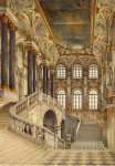 Ukhtomsky Konstantin Andreyevich Interiors of the Winter Palace. The Jordan Staircase - Hermitage